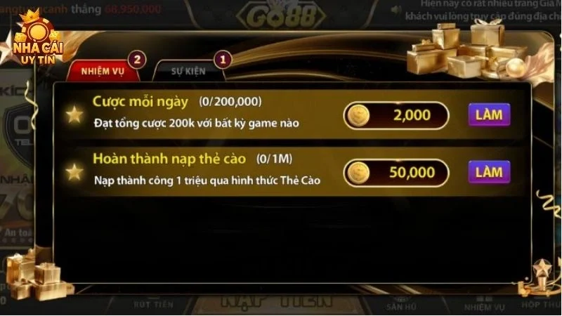 Đăng nhập Go88